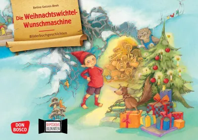 Produktbild von Die Weihnachtswichtel-Wunschmaschine. Kamishibai Bildkartenset