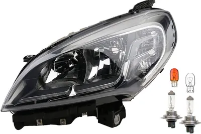 Zdjęcie produktu dla Johns, lewy reflektor pasujący do Fiata Doblo 12/14- kombi furgon wraz z żarówkami 51974244 52086862 52109259
