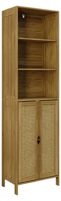 Obrázek produktu pro Koupelnová skříňka Vicco Liora Bambus 48 x 170 cm se 2 dveřmi, Model 58572