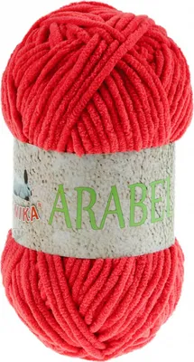 100g Kuschelstrickgarn ARABELA rot