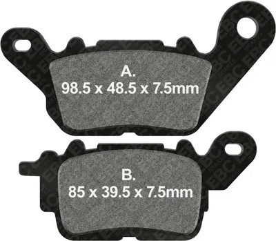 Immagine prodotto di Pastiglie freno EBC SFAC694 mescola carbon