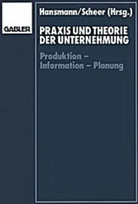 Produktbild von Praxis und Theorie der Unternehmung
