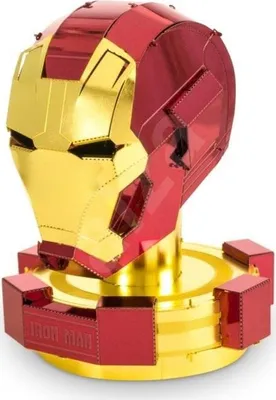 Produktbild von METAL EARTH 3D-Puzzle Avengers: Iron Man - Helm