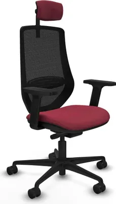 Produktbild von Bürostuhl Piqueras y Crespo D036N2W Granatrot