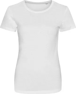 Produktbild von Just Ts & Polos JT001F | Damen Tri-Blend T - Farbe: Solid White - Größe: L