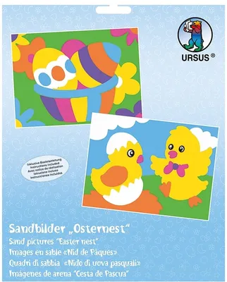 Produktbild von Kreativset Sandbilder 'Osternest' 2 Motive 'Osternest'