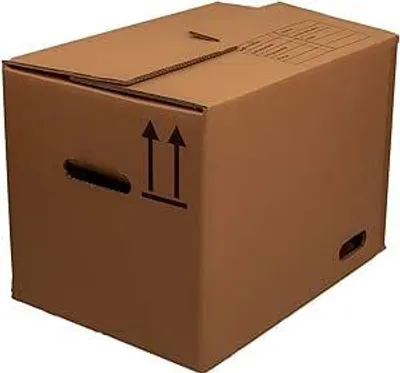 Produktbild von 15 Stück Umzugskarton 2 wellig Außenmaß 510 x 350 x 340 mm bis 50 kg belastbar Profiqualität 2.40 BC Movebox Bücherkarton