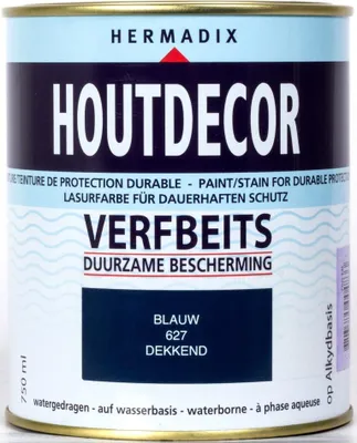 Produktbild von Holzdekor 627 blau 750 ml Hermadix