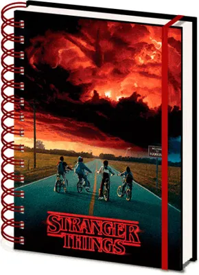 Immagine prodotto di Blocco A5 3D, Stranger Things