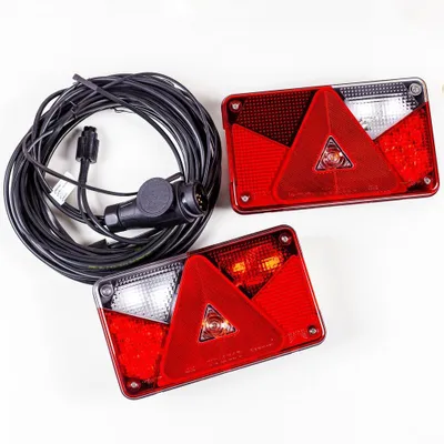 Obrázok produktu pre Súprava: Aspöck Multipoint V LED zadné svetlá s káblovým zväzkom 5,5 m, 13-PIN