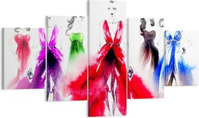Produktbild von Bild auf Leinwand - Leinwandbild - Fotomodell Frau - 125x70cm - Wand Bild - Wanddeko - Wandbilder - Leinwanddruck - Bilder - Kunstdruck - Wanddekoration - Leinwand bilder - Wandkunst - EA125x70-3651