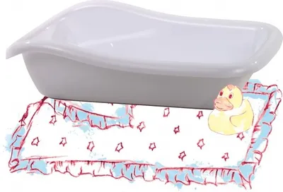 Produktbild von BC Badewanne weiß Götz Puppenmanufaktur