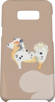 Produktbild von Mr. & Mrs. Panda Samsung Galaxy S8 plus Handyhülle  Hund Australien Shepherd - Hundeglück - Geschenk, Sprüche, Cover, Hülle, Handy Case, Spruch