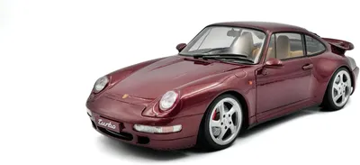 Produktbild von Solido Modellauto Maßstab 1:18 Porsche 911 (993) Turbo rot 1997 S1810102