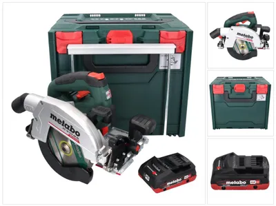Obrázok produktu pre Metabo KS 18 LTX 66 BL Akumulátorová okružná píla 18 V 165 mm + 1x batéria 4,0 Ah + metaBOX - bez nabíjačky