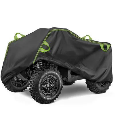 Produktbild von Quad Abdeckplane ATV Abdeckung,Wasserdicht Innen und Außen Verwendbar Abdeckung für Quad Cover Winter mit Winddichte Schnalle 210 * 120 * 115cm
