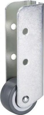 Produktbild von Bockrolle mit Softrad, Rad-Ø 38 mm , 18 mm , Tragkraft 45 kg