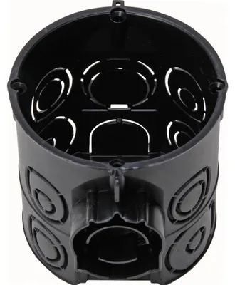 Produktbild von Kopp Schalter-Dose ISO 60mm, Durchmesser 61mm tief schwarz 25 Stk