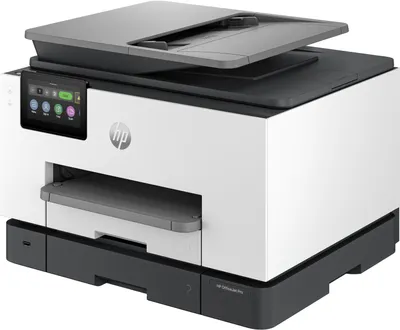 Zdjęcie produktu dla HP OfficeJet Pro 9130b Bezprzewodowe All-in-One W kolorze Drukarka, Drukowanie dwustronne; Kopiowanie, skanowanie, Termiczny druk atramentowy, Drukowanie w kolorze, 4800 x 1200 DPI, A4, Bezpośrednie drukowanie, Szary