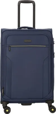 Produktbild von d&n Travel Line 9704 4-Rollen Trolley M 68 cm - Dark Blue