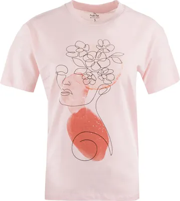 Produktbild von Damen-T-Shirt The People Rep. Marilena Hellrosa