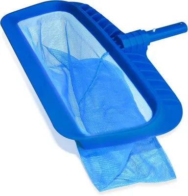 Produktbild von Schwimmbecken-Schaufelnetz - Bodennetz mit robustem Kunststoffrahmen, für Schwimmbecken, Teiche, Brunnen und Whirlpools