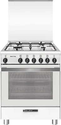 Image de Glem Gas SA664VWH Cuisinière Cuisinière indépendante A gaz blanc