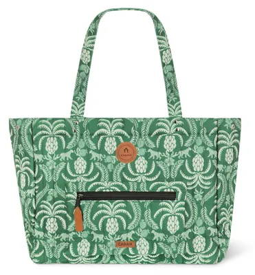Immagine prodotto di CABAIA borsa shopper borsa a tracolla con scomparto per laptop Recycled Quilted Shopper Bag Mardin verde