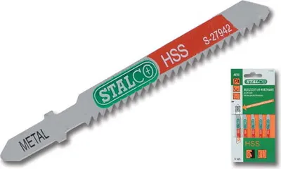 Immagine prodotto di Lame per seghetti alternativi - per metallo 1,2x51 mm impugnatura a T Stalco