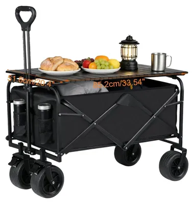 Produktbild von Faltbarer Campingwagen, robuster Rahmen, geräumiges Design, 7-Zoll-Wagen