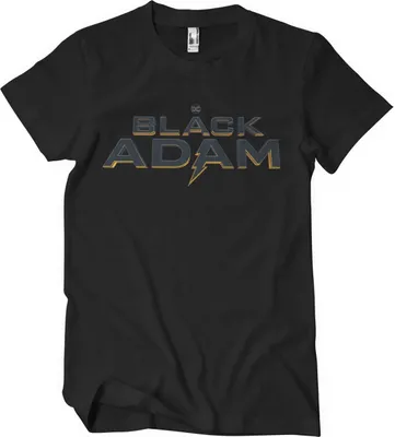Produktbild von Black Adam Dark Logo T-Shirt - Small - Black