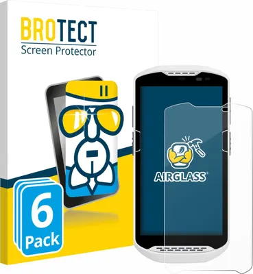 Produktbild von 6x BROTECT Schutzglas für Zebra TC57ax Schutzfolie Panzer Folie Glas Display Schutz klar