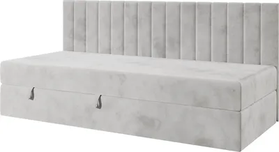 Produktbild von INTARO 35M Jugendbett 100x200 cm mit Bettkasten, grau