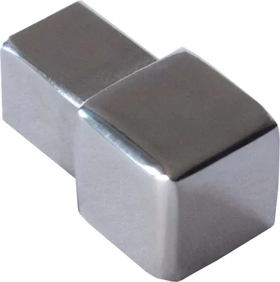 Produktbild von Dalsys Endstück für Fliesenschiene Quadratprofil Edelstahl Poliert 10mm, Fliesenprofil