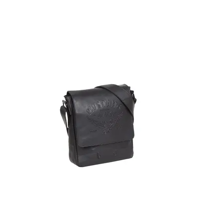 Image de MUSTANG Cuir sac à épaule bandoulière Valencia Assis Shoulderbag Black noir