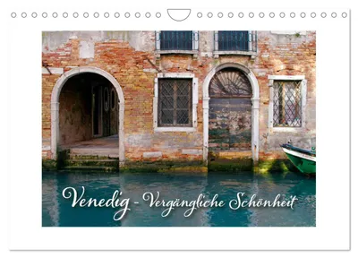 Produktbild von Venedig - Vergängliche Schönheit (Wandkalender 2027 DIN A4 quer), CALVENDO Monatskalender