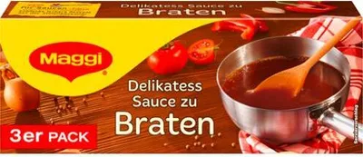 Produktbild von Maggi Delikatess Soße zu Braten perfekt zu Fleisch 3er für 3x 250ml