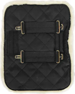 Produktbild von Kentucky Horsewear Brusterweiterung Steppung mit Fell Chest Expander Schwarz Onesize
