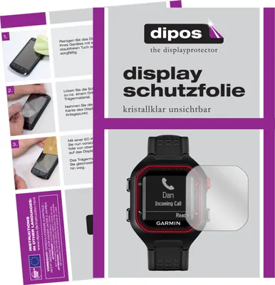 Produktbild von 6x Schutzfolie für Garmin Forerunner 25 klar Displayschutzfolie Folie Display Schutz dipos