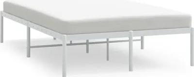 Obrázek produktu pro vidaXL Postelový rošt kovový bílý 120x200 cm