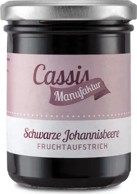 Produktbild von Fruchtaufstrich Schwarze Johannisbeere