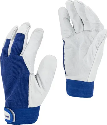 Produktbild von Ziegenlederhandschuhe, Marineblau. L270611P, Karte, "11", Ce, Lahti