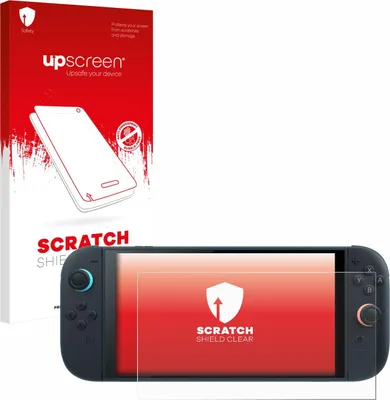 Produktbild von upscreen Schutzfolie für Nintendo Switch 2 Displayschutz Displayschutzfolie Folie Klar Transparent