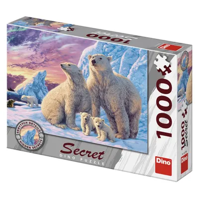 Produktbild von LEDNÍ MEDVĚDI 1000 geheime Sammlung Puzzle   Neu