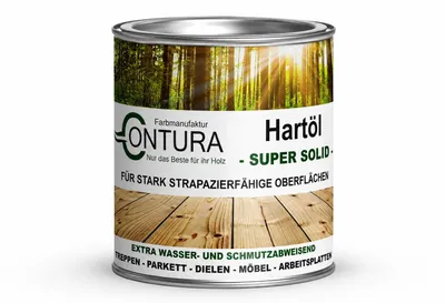 Produktbild von 750ml - Contura Premium Arbeitsplattenöl Hartöl Holzöl Holzschutz Möbelöl Pflegeöl
