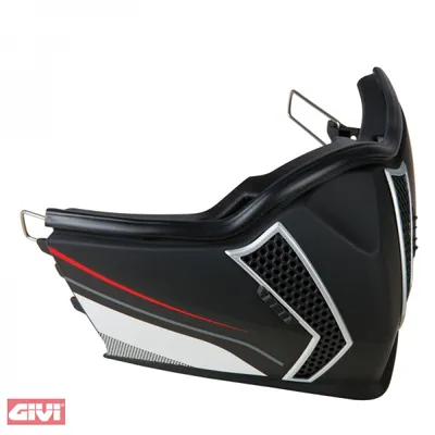 Immagine prodotto di Parte posteriore GiVi, ricambio nero opaco, per casco integrale jet HPS X.01F