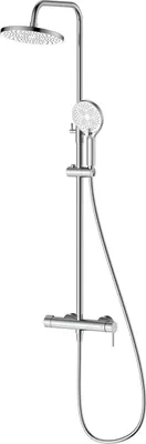Produktbild von Avapax | Regendusche Mit Duscharmatur - Silber - Edelstahl - Zweifunktional - Badezimmer Zubehör