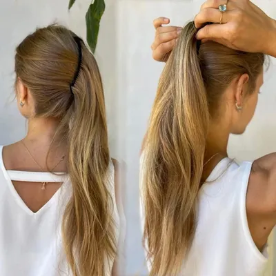 Produktbild von Retro Bananenhaarklammern - Set mit 4 Haarclips für dicke Locken und Fischschwänze - Haaraccessoires für Damen und Mädchen