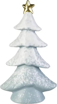 Produktbild von Tannenbaum mit Schnee - ca. 10,5 x 4,5 x 18,5 cm