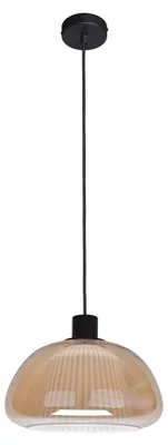 Immagine prodotto di APIRO PND-84638-BK-AMB Lampada a sospensione Italux